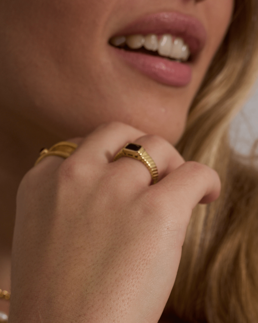 LAST CHANCEheyloveAnillo circonita negra | heylove