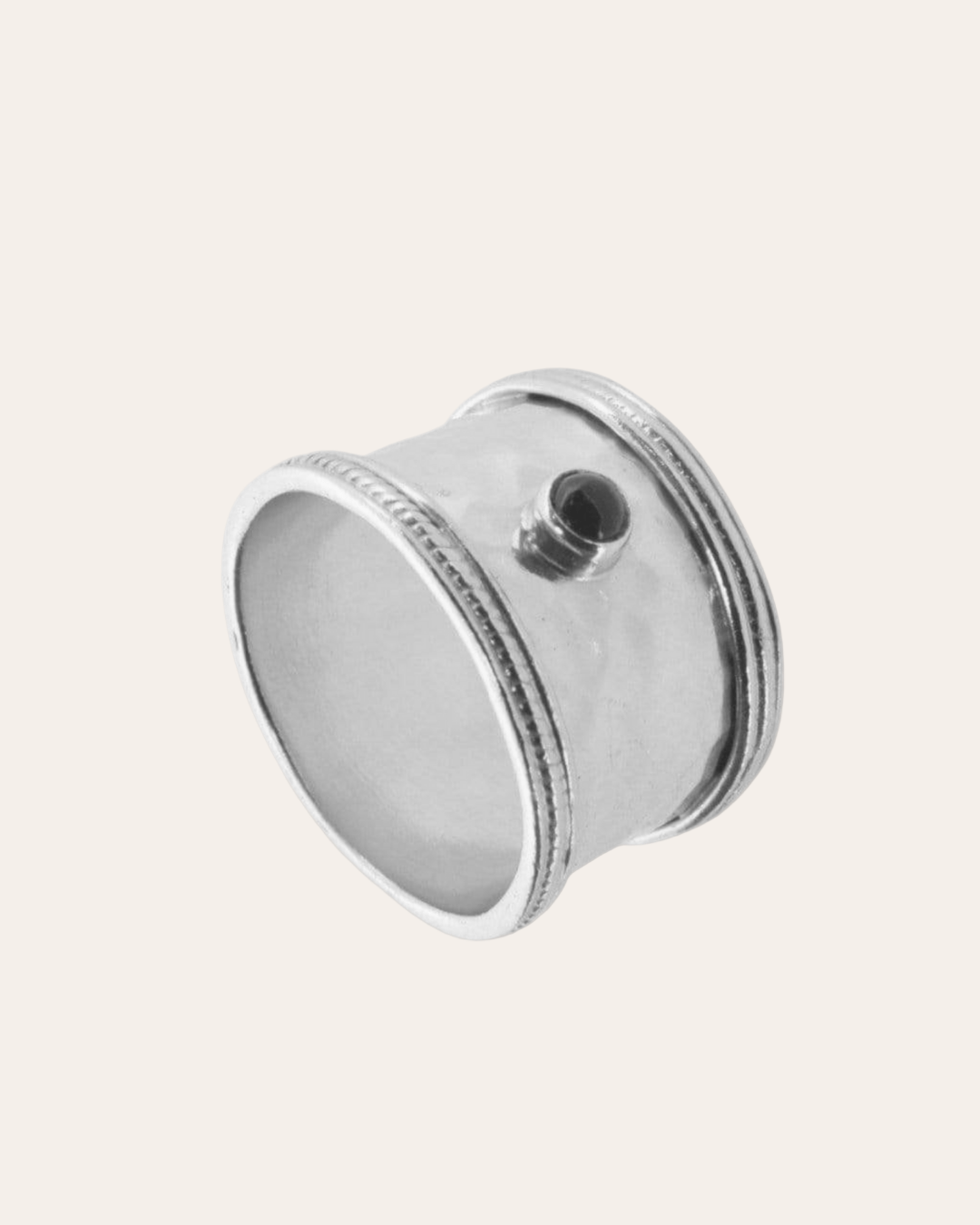 ANILLOSheyloveAnillo little black stone | heylove