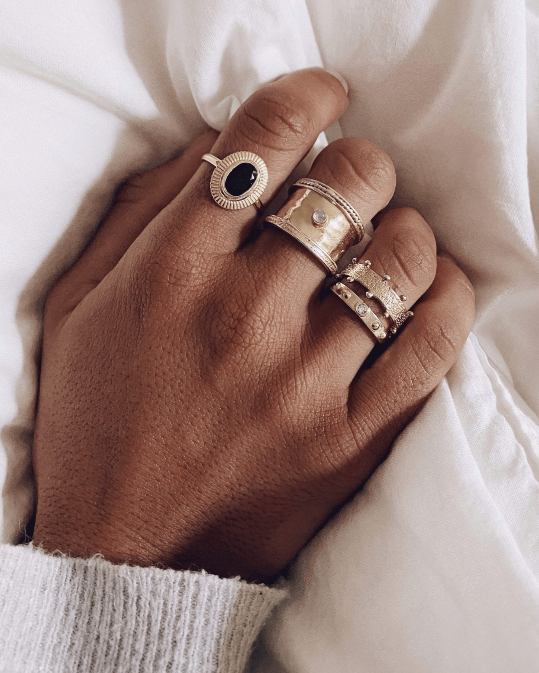 ANILLOSheyloveAnillo lumiere black | heylove