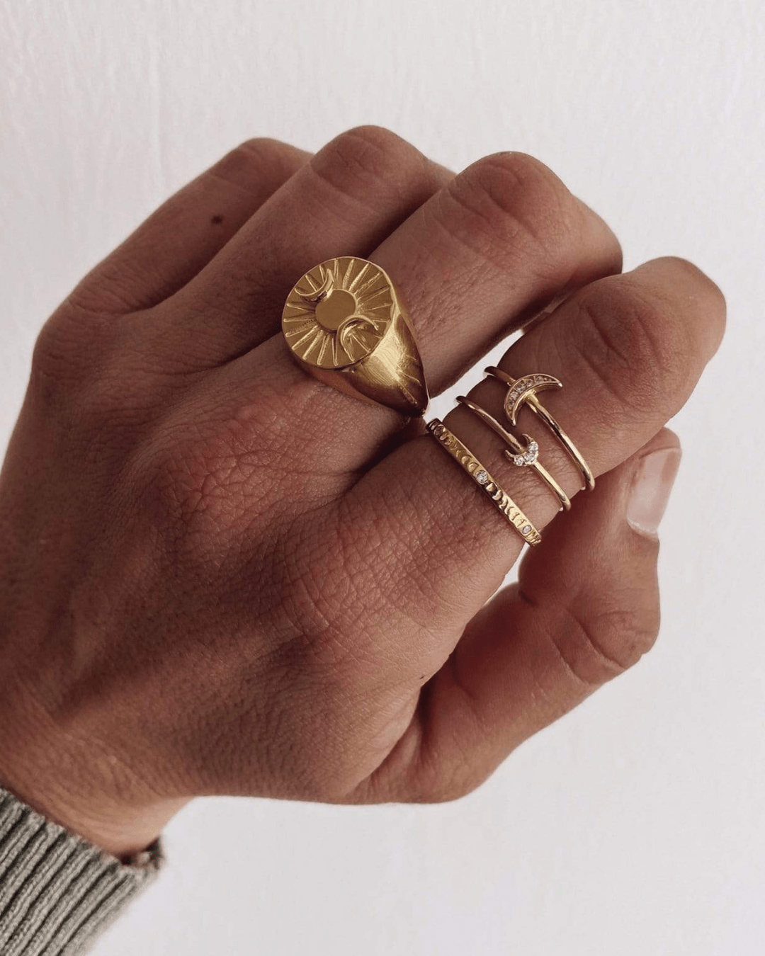 ANILLOSheyloveAnillo sello lunas | heylove