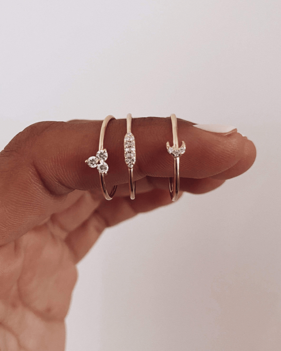 LAST CHANCEheyloveAnillo mini triple dot | heylove