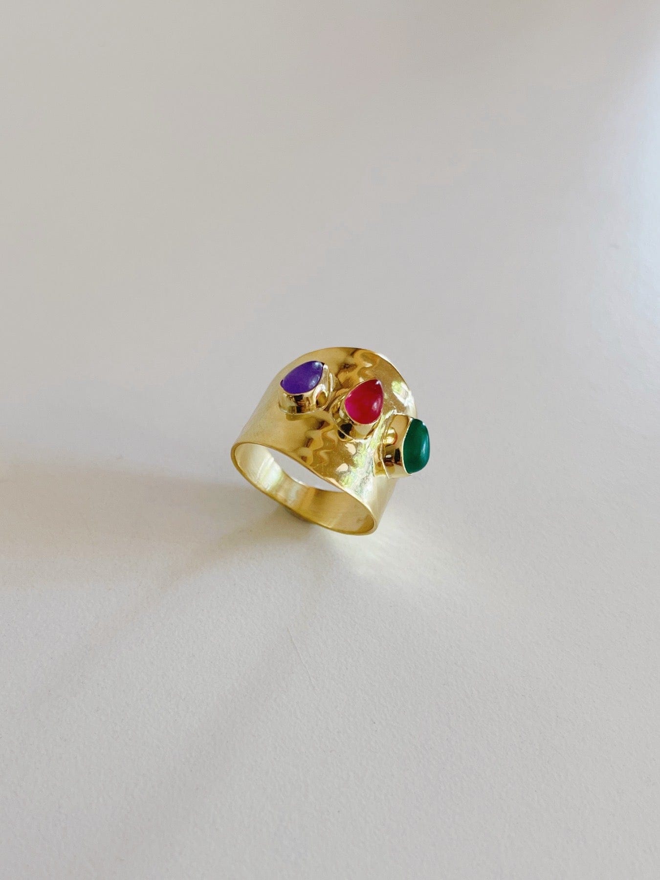 ANILLOSheyloveAnillo triple color stone | heylove