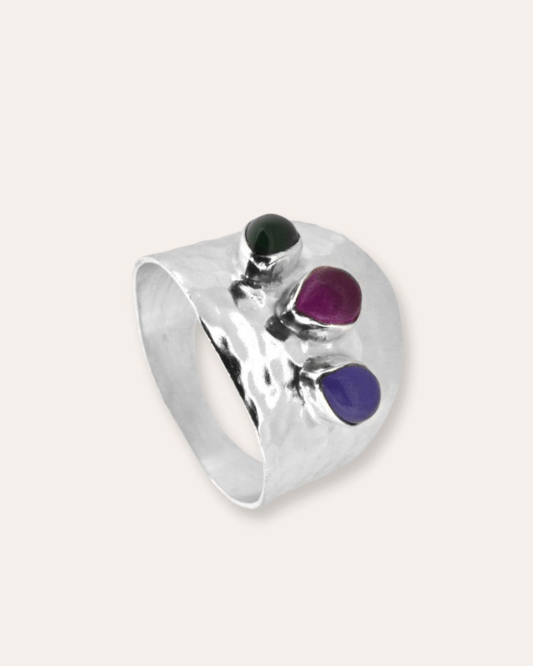 ANILLOSheyloveAnillo triple color stone | heylove