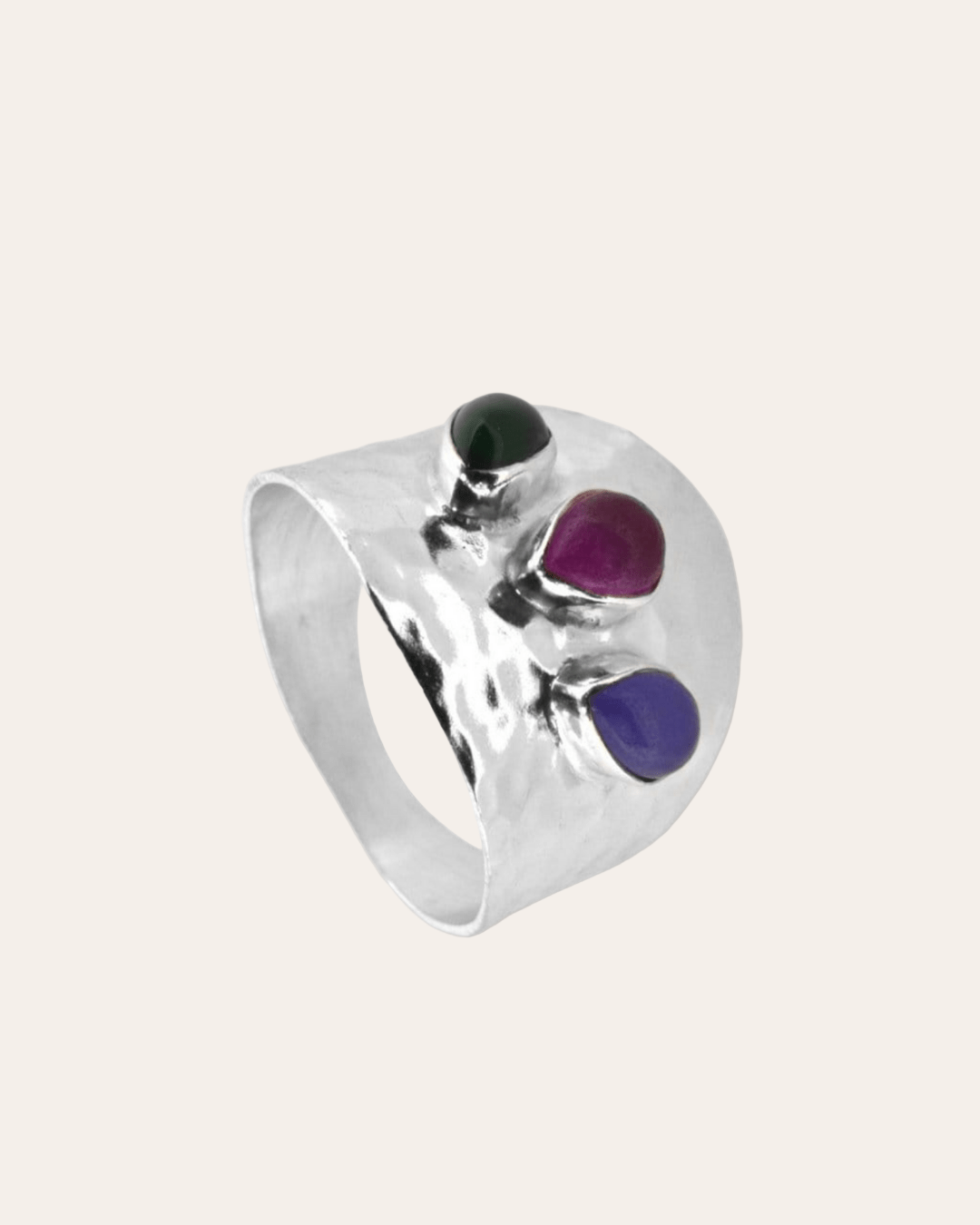 ANILLOSheyloveAnillo triple color stone | heylove