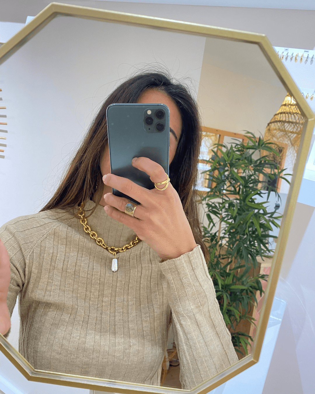 COLLARESheyloveCadena gruesa de acero elba | heylove