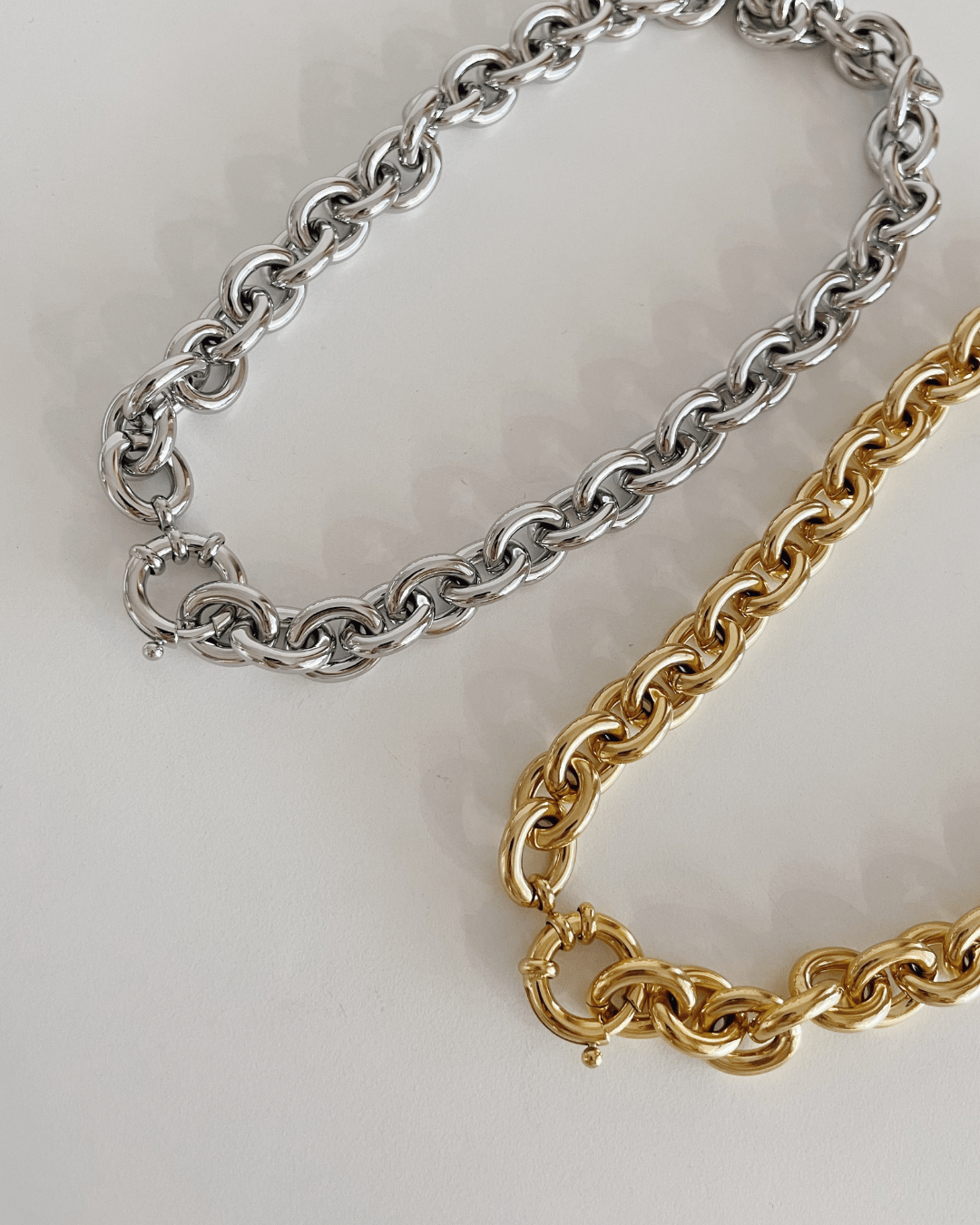 COLLARESheyloveCadena gruesa de acero elba | heylove