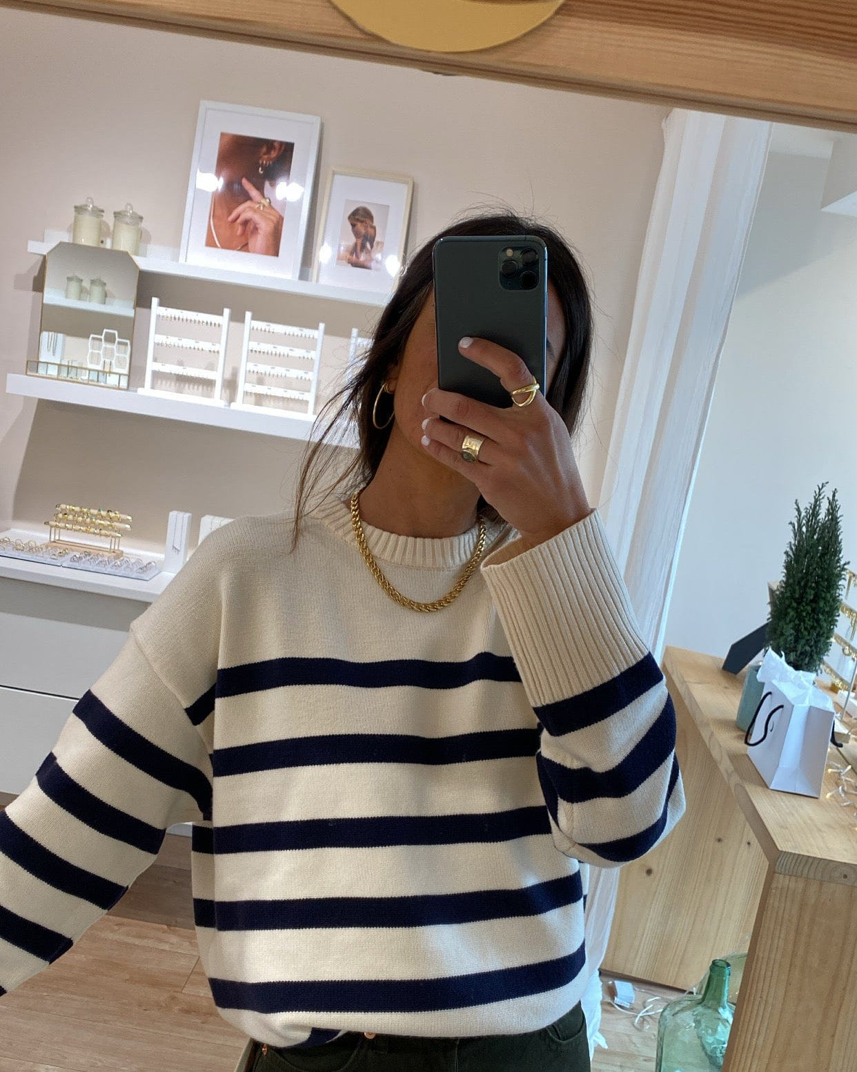 COLLARESheyloveCadena gruesa de acero roques | heylove