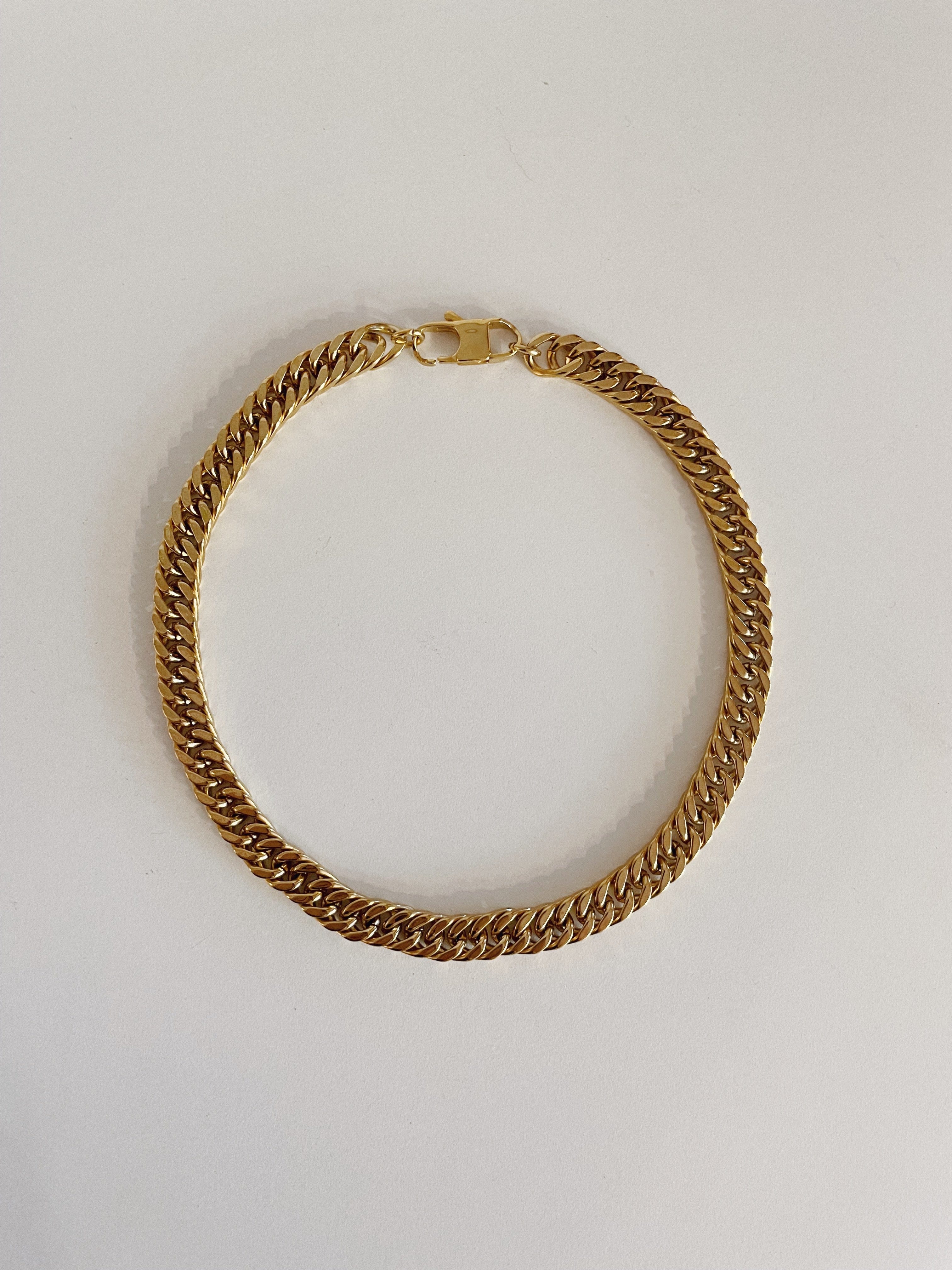 COLLARESheyloveCadena gruesa de acero roques | heylove