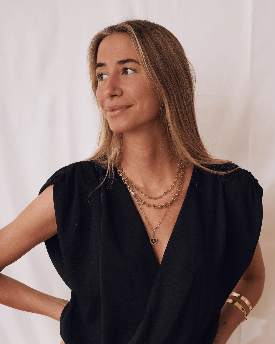 COLLARESheyloveCadena Tavira acero | heylove