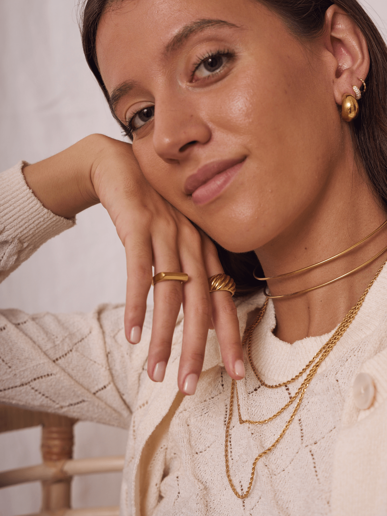COLLARESheyloveCadena twist acero | heylove