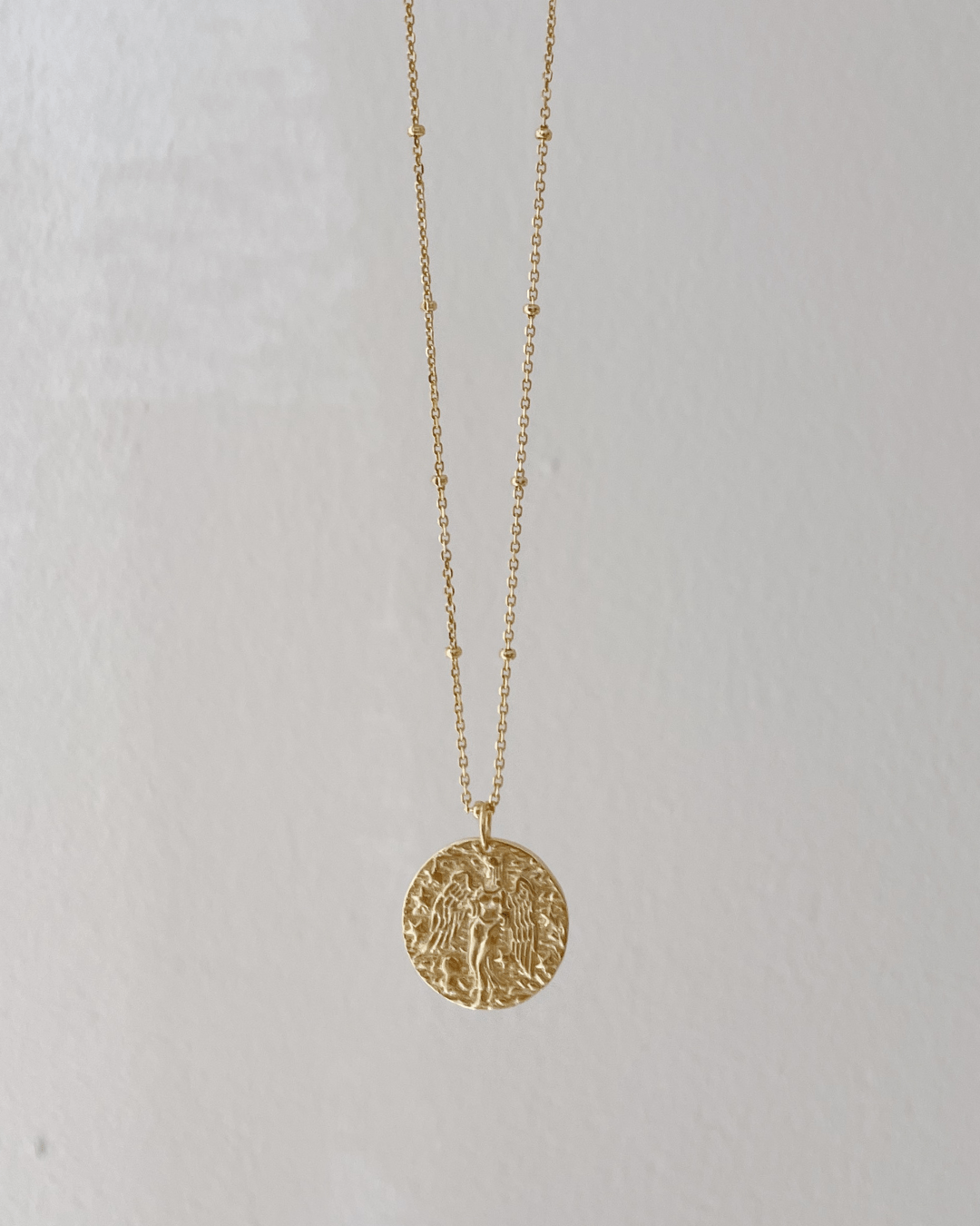 COLLARESheyloveCollar Virgo plata bañada en oro | heylove