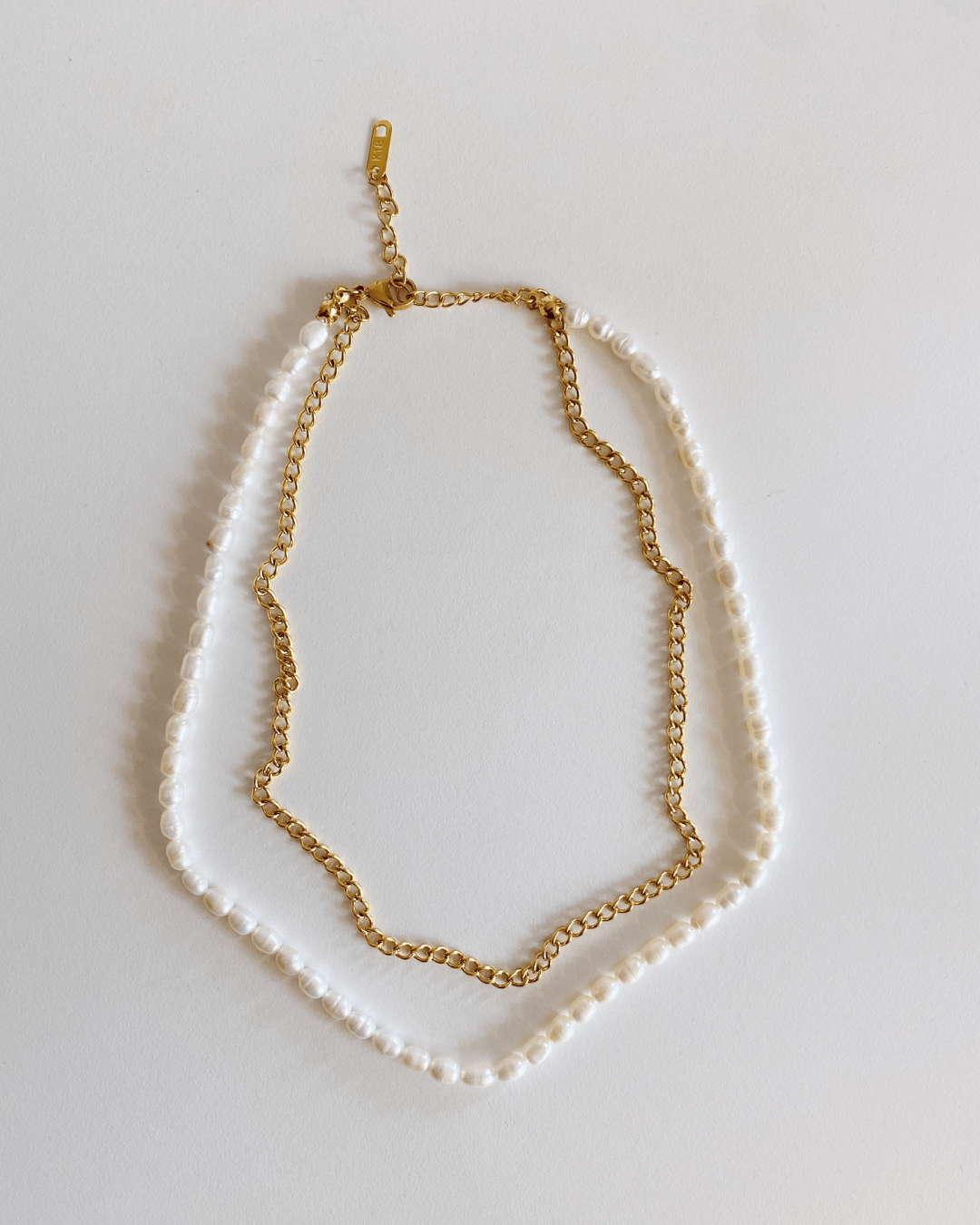 COLLARESheyloveCollar acero y perla kuna yala | heylove