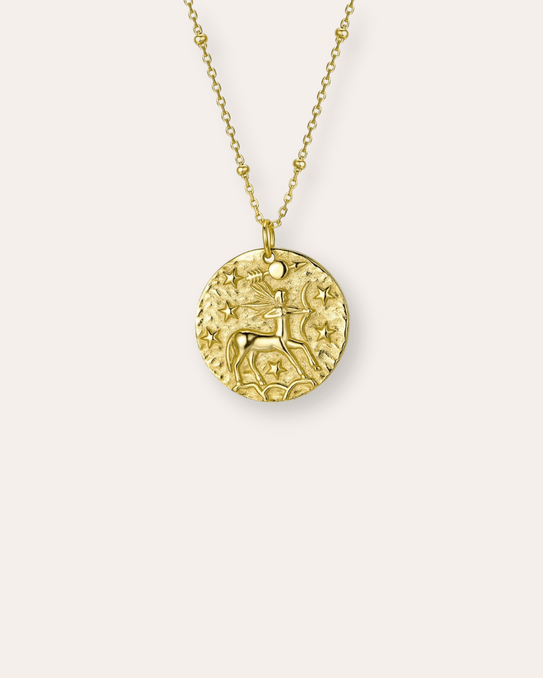 COLLARESheyloveCollar Sagitario plata bañada en oro | heylove