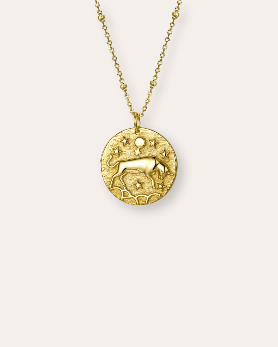 Taurus online chain pendant