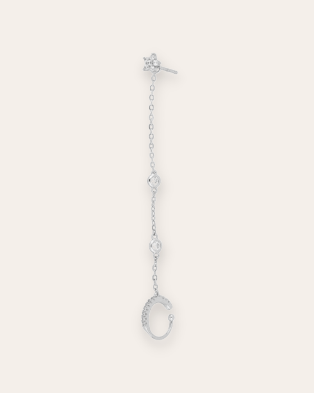 EARCUFFheylovePendiente earcuff cosmos | heylove