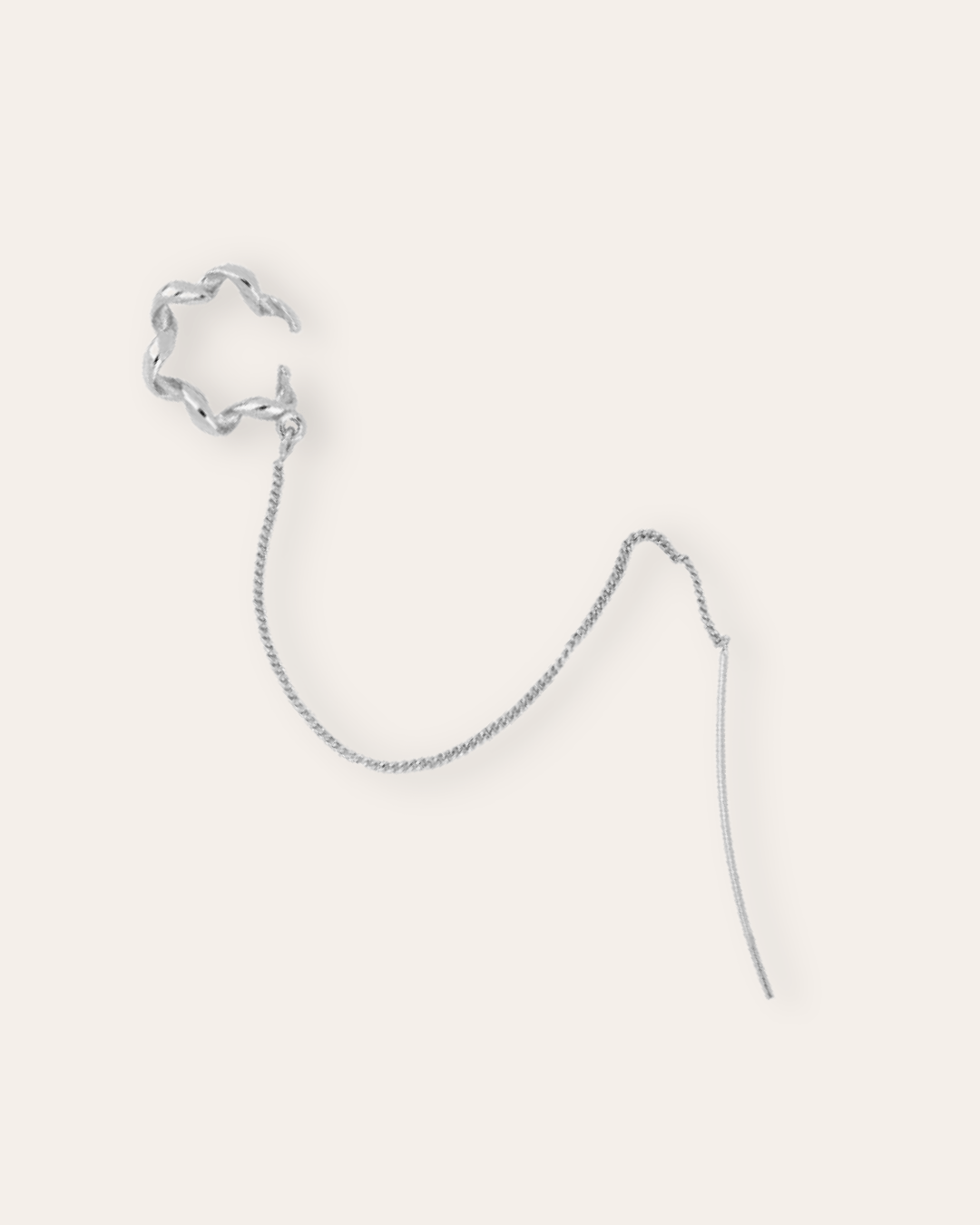 EARCUFFheyloveCurly chain earcuff | heylove