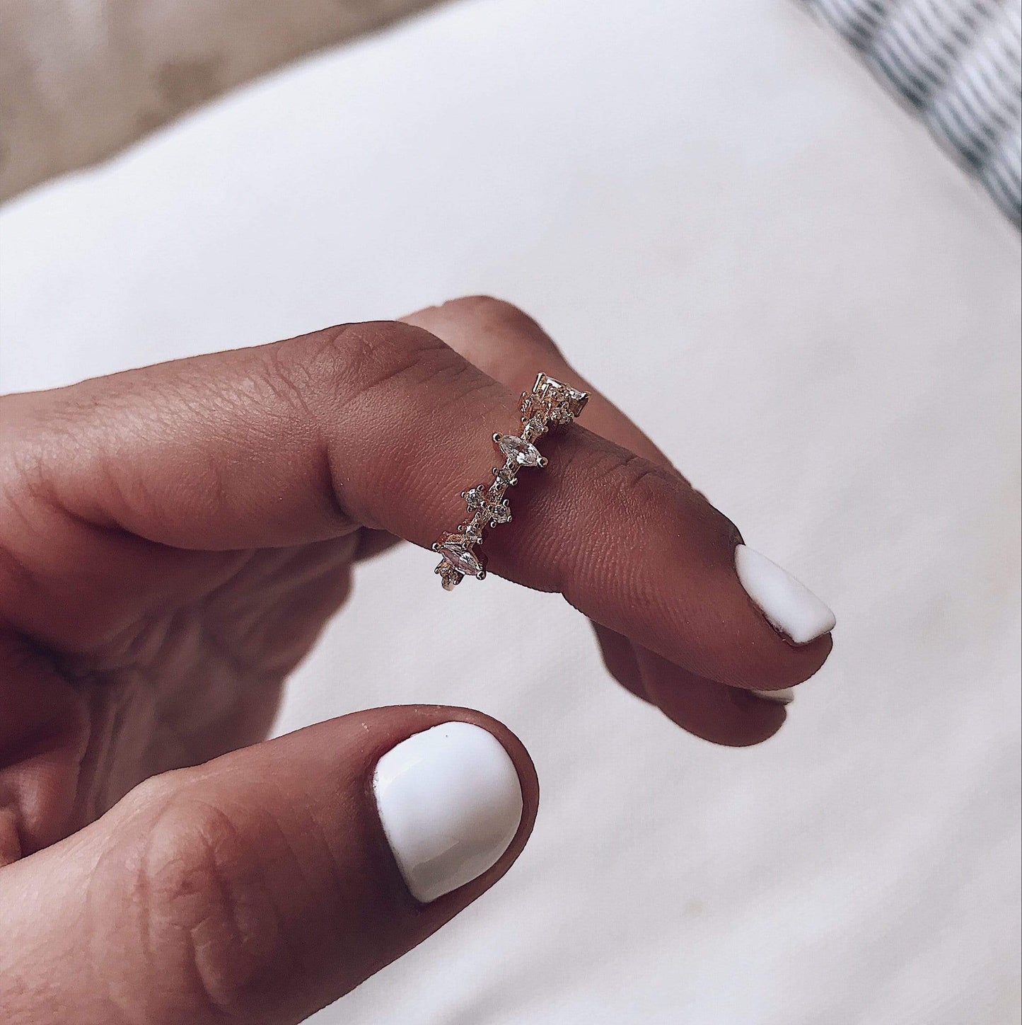 LAST CHANCEheyloveAnillo CZ Crown plata | heylove