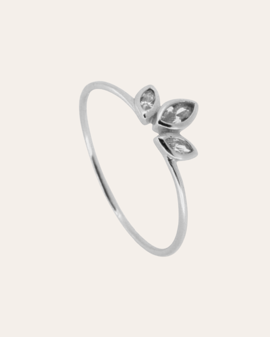 LAST CHANCEheyloveAnillo half flower ring | heylove