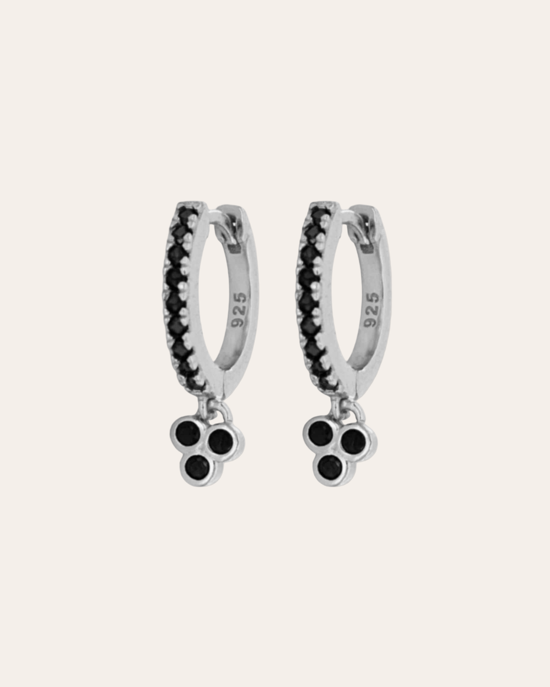 LAST CHANCEheyloveMini hoops clover oro | heylove