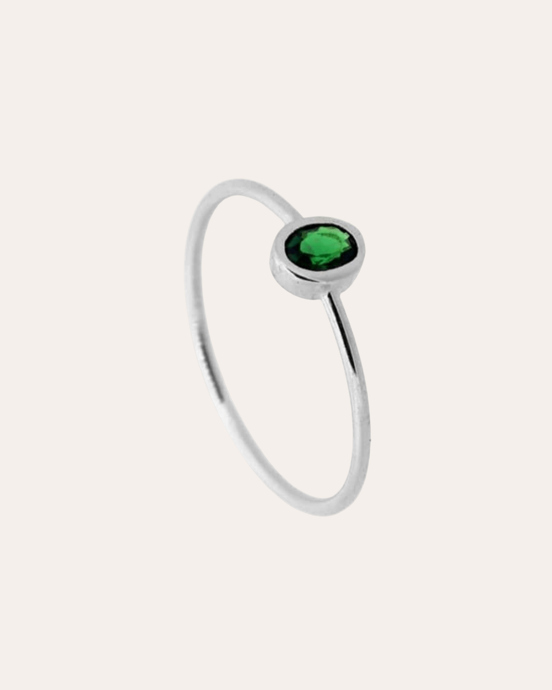 LAST CHANCEheyloveAnillo oval green plata | heylove