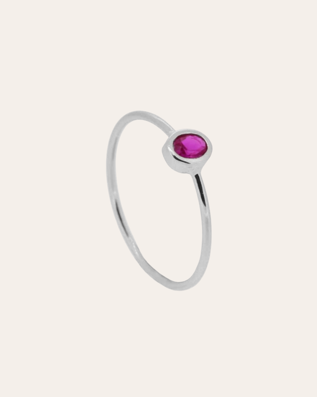 LAST CHANCEheyloveAnillo oval pink plata | heylove