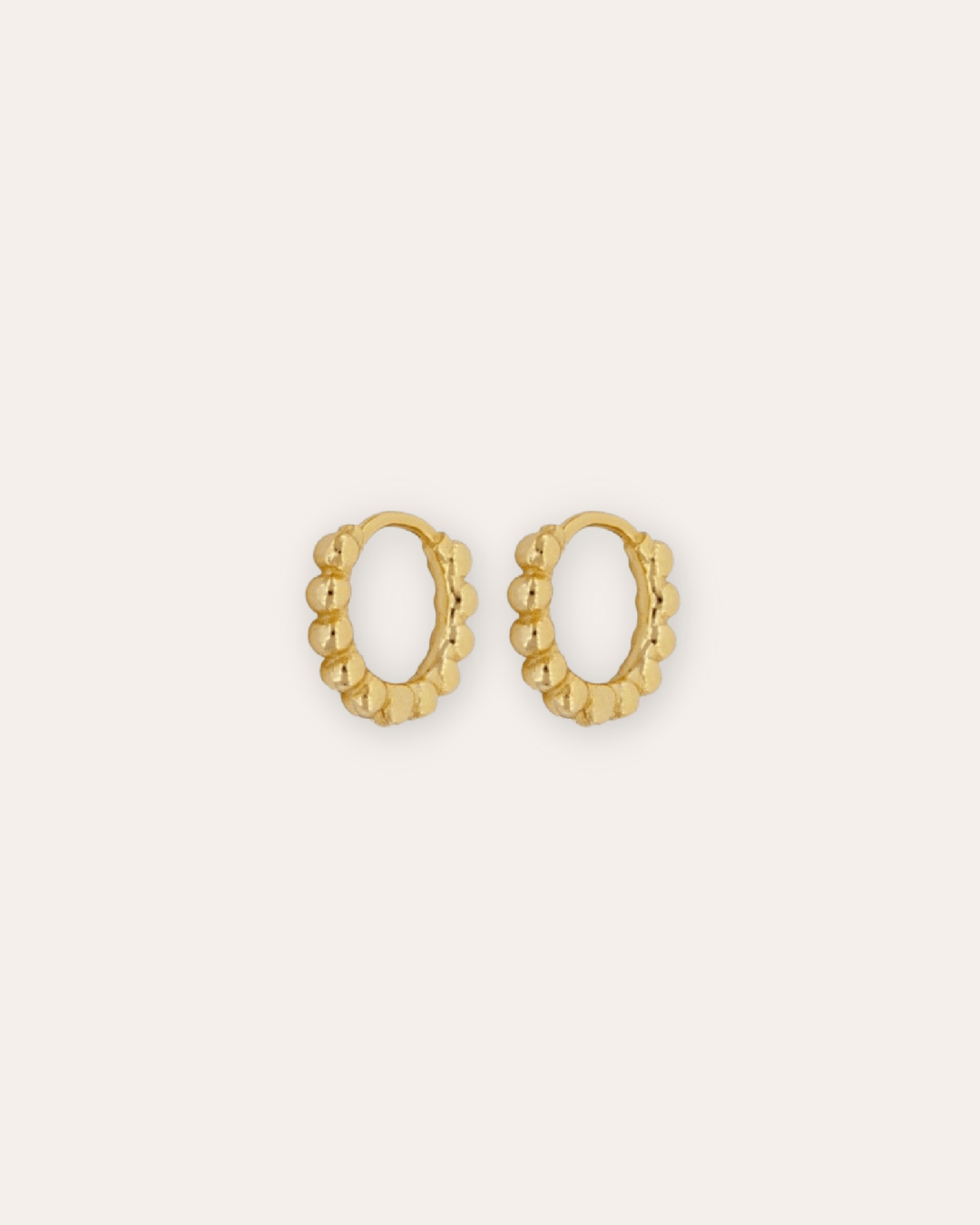 PENDIENTESheylovePendiente mini balls hoops 13 mm | heylove