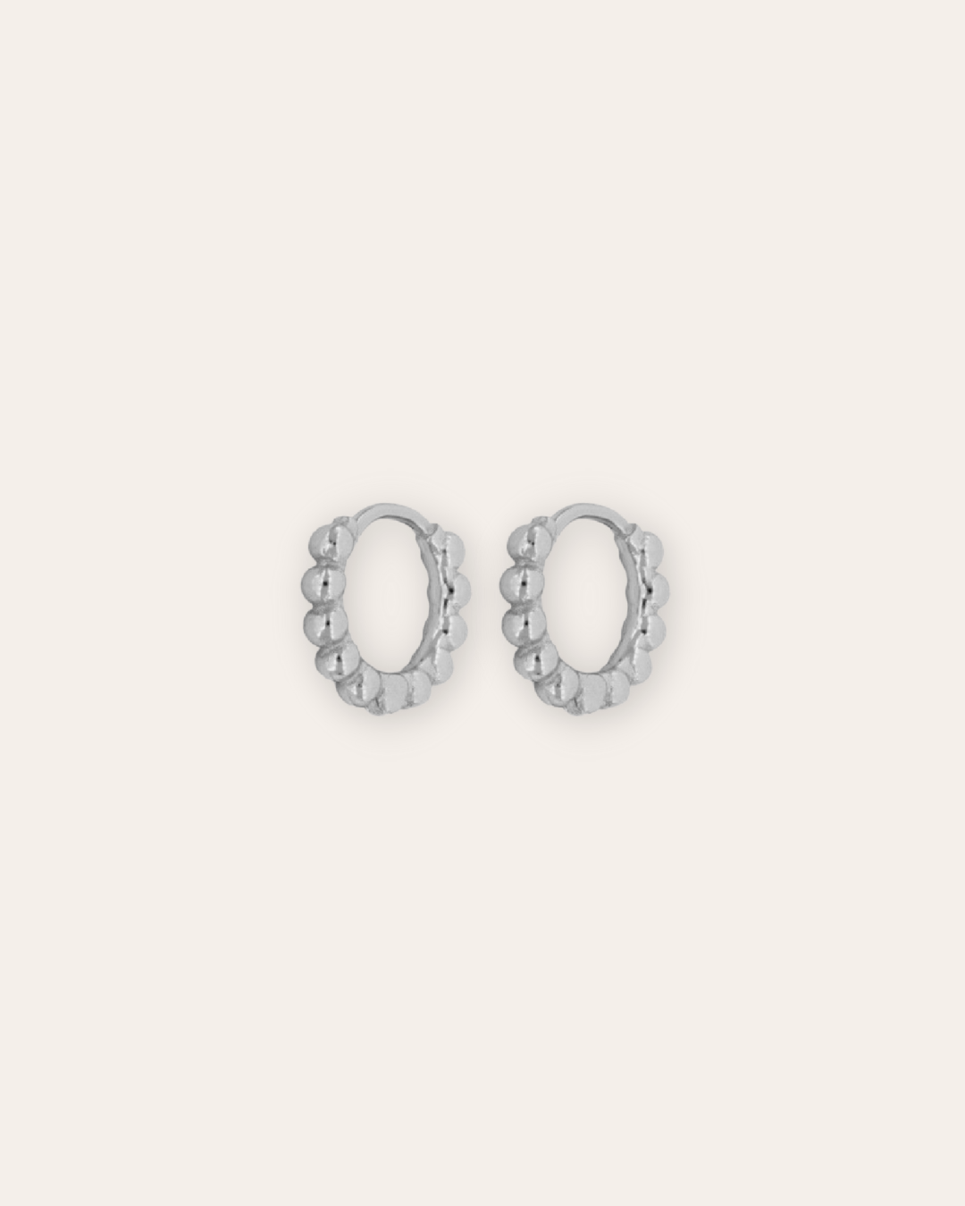 PENDIENTESheylovePendiente mini balls hoops 13 mm | heylove