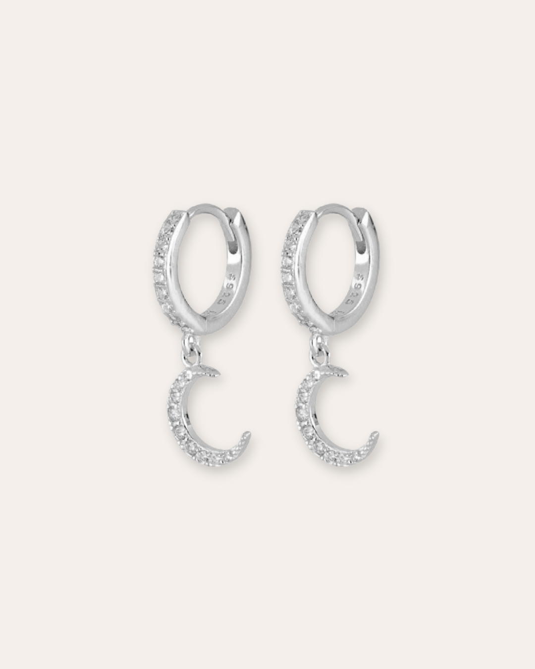 PENDIENTESheylovePendientes big cosmic moon hoops | heylove