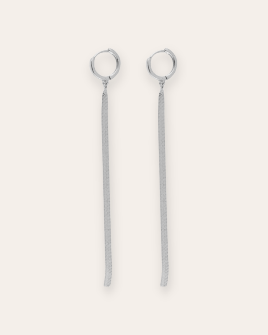 PENDIENTESheylovePendientes flat tail mini hoops | heylove