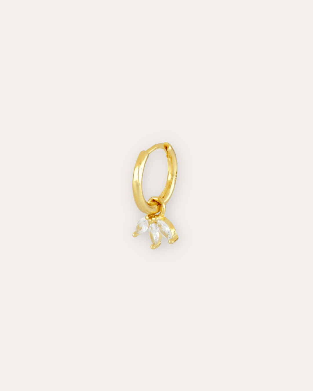 PENDIENTESheylovePendientes flower drop hoops | heylove