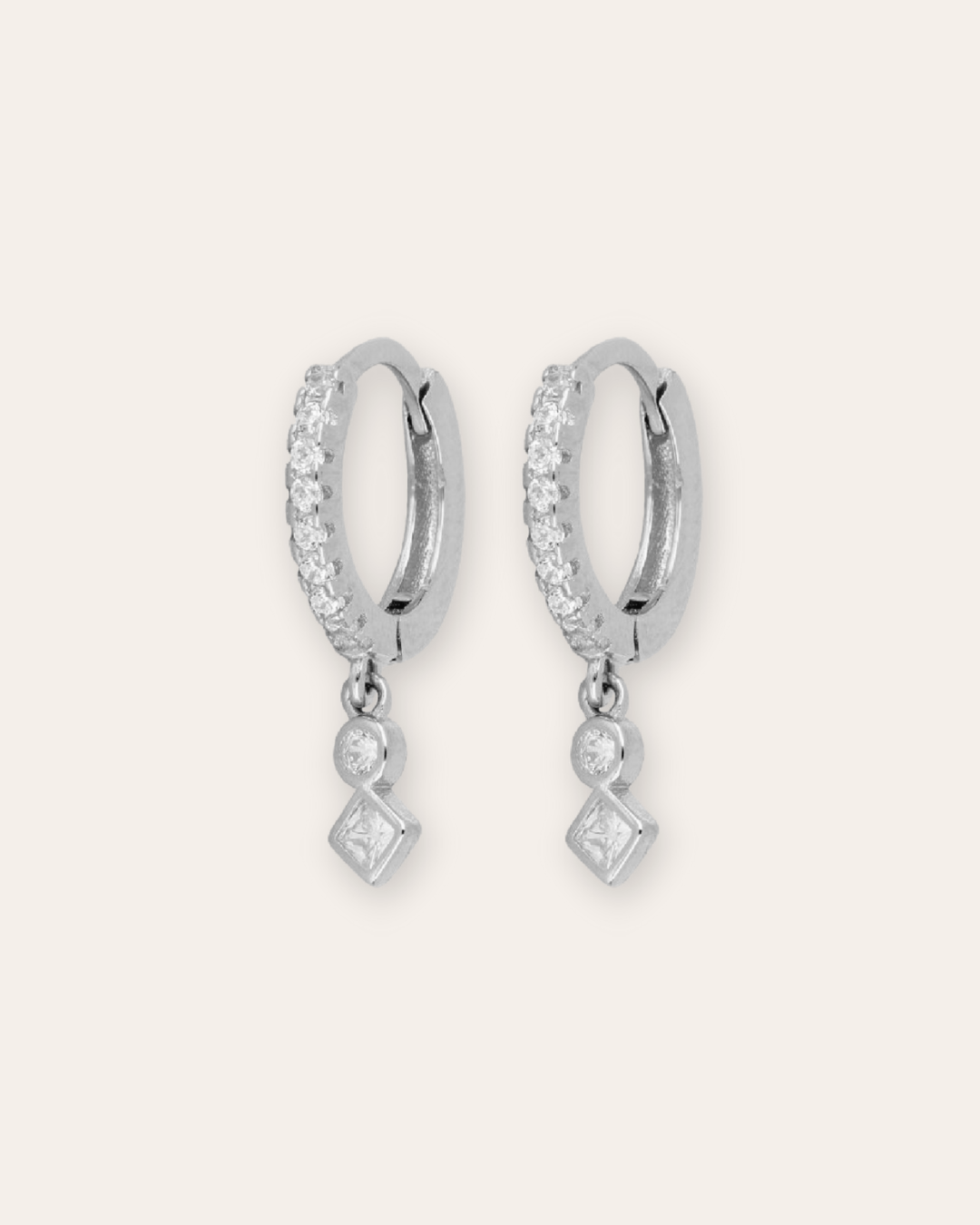 PENDIENTESheylovePendientes geometric hoops | heylove