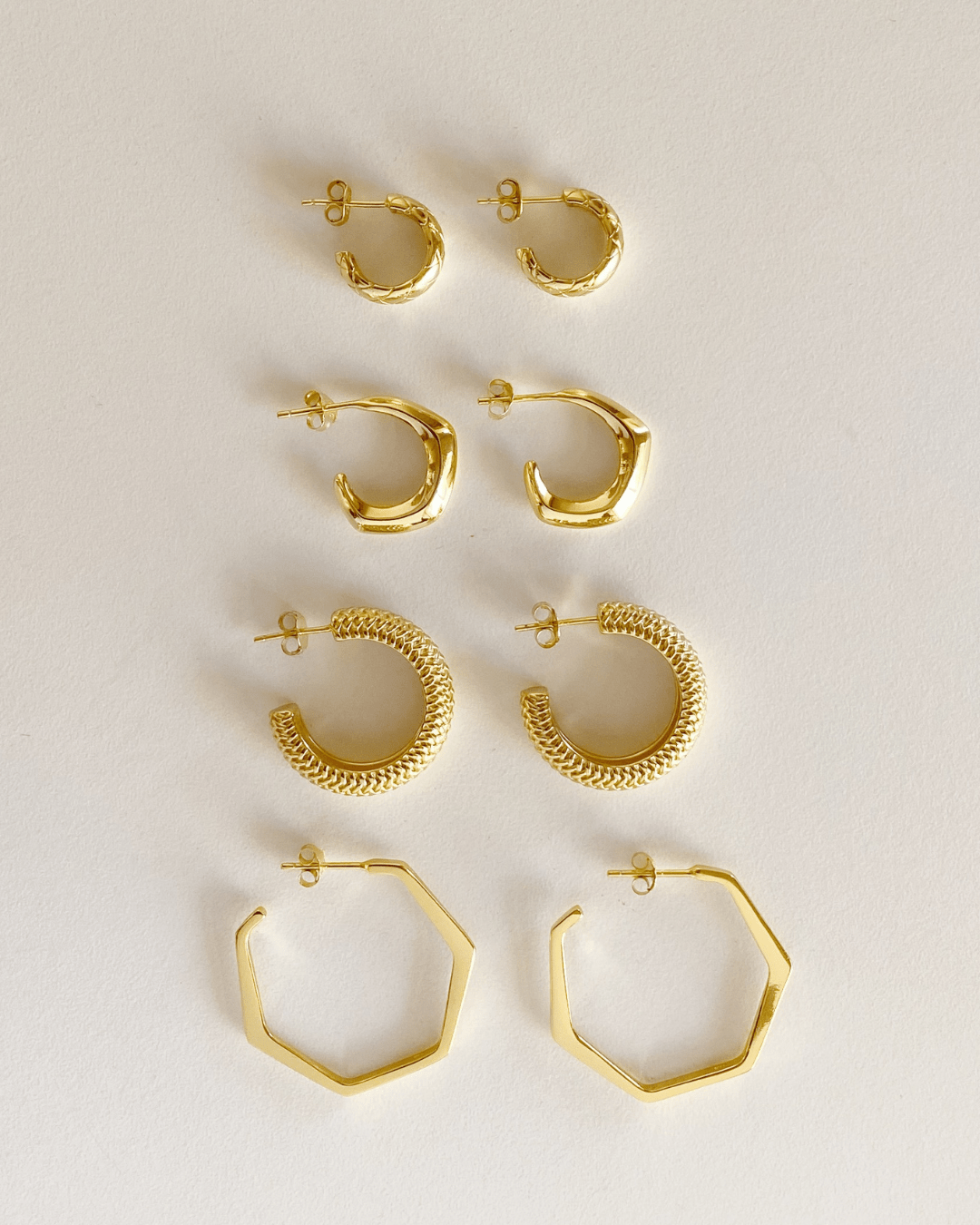 PENDIENTESheylovePENDIENTES HEPTA HOOPS | HEYLOVE