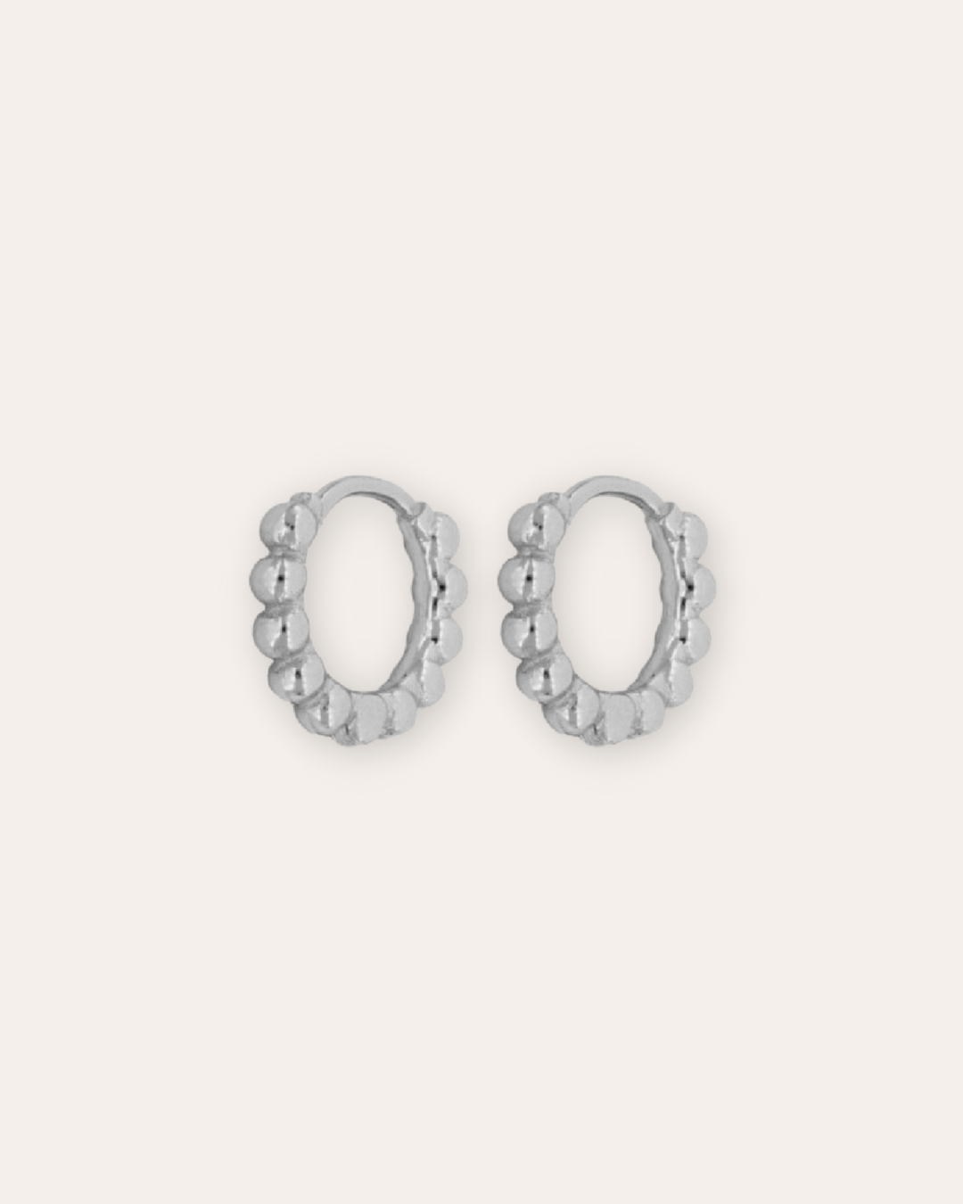 PENDIENTESheylovePendiente mini balls hoops 13 mm | heylove