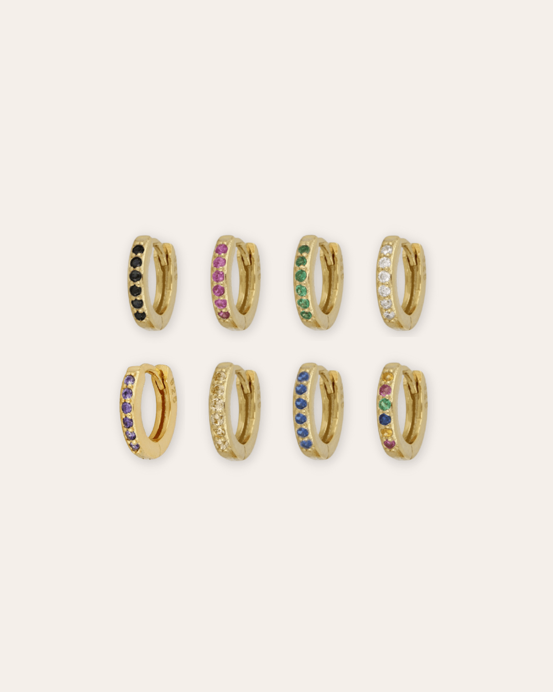 PENDIENTESheylovePendientes mini CZ hoops | heylove