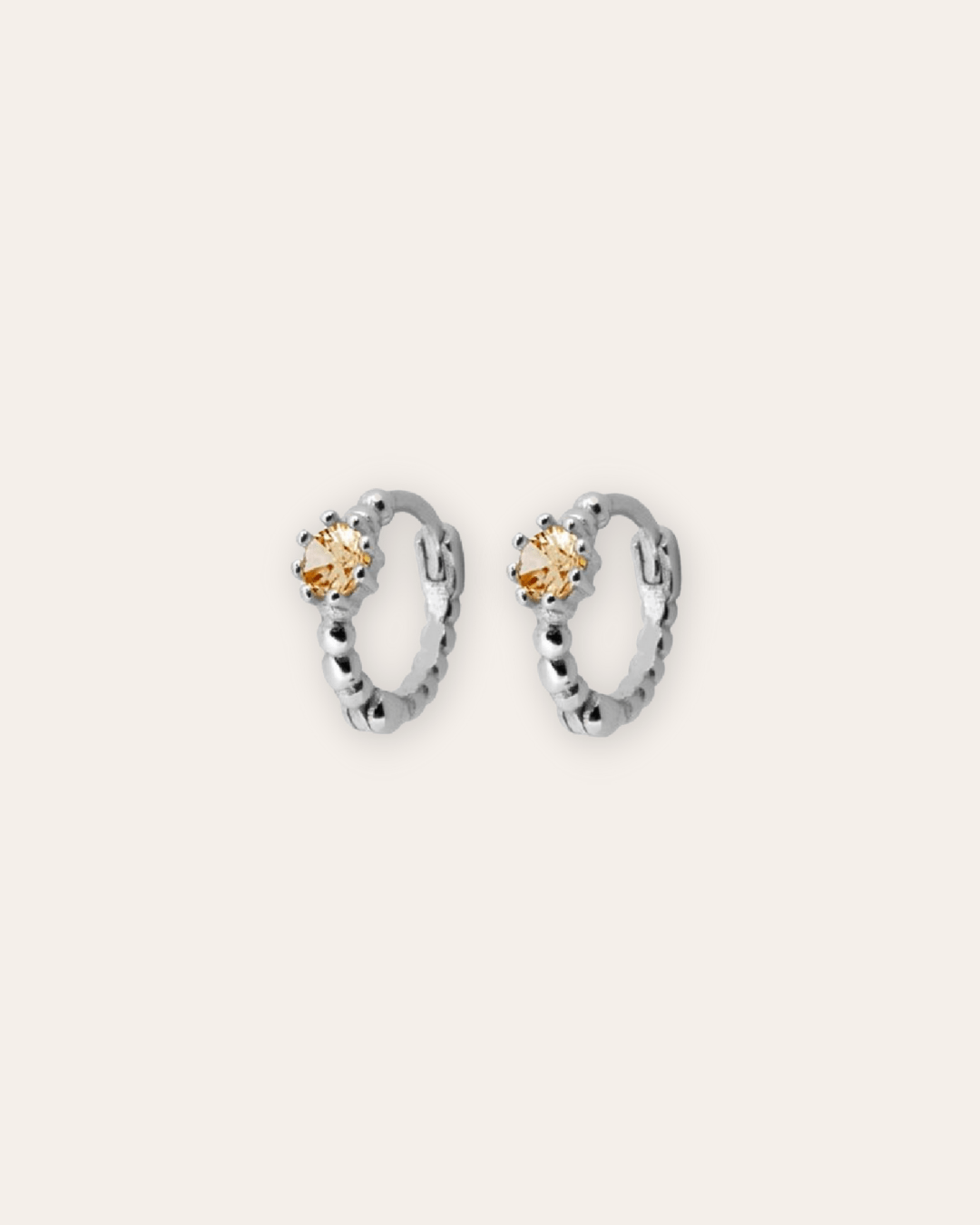PENDIENTESheylovePendiente mini hoops dot 11 mm | heylove