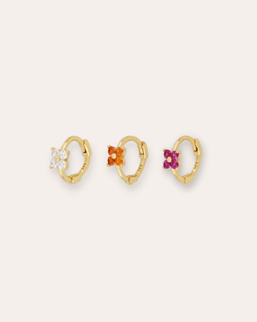 PENDIENTESheylovePendientes mini hoops square | heylove