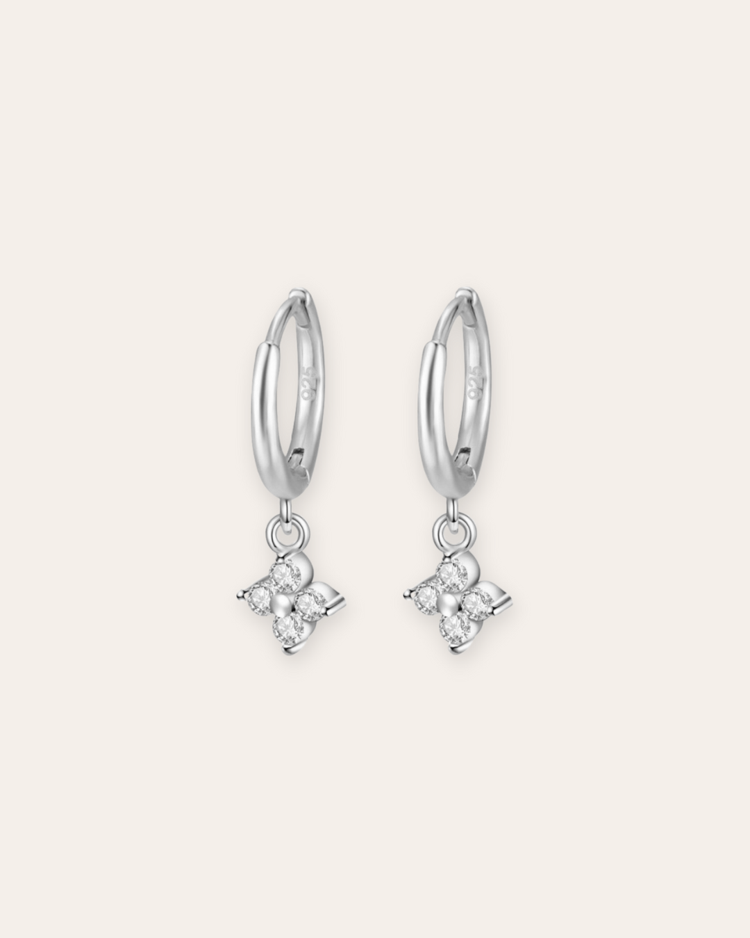 PENDIENTESheylovePendientes mini hoops square | heylove