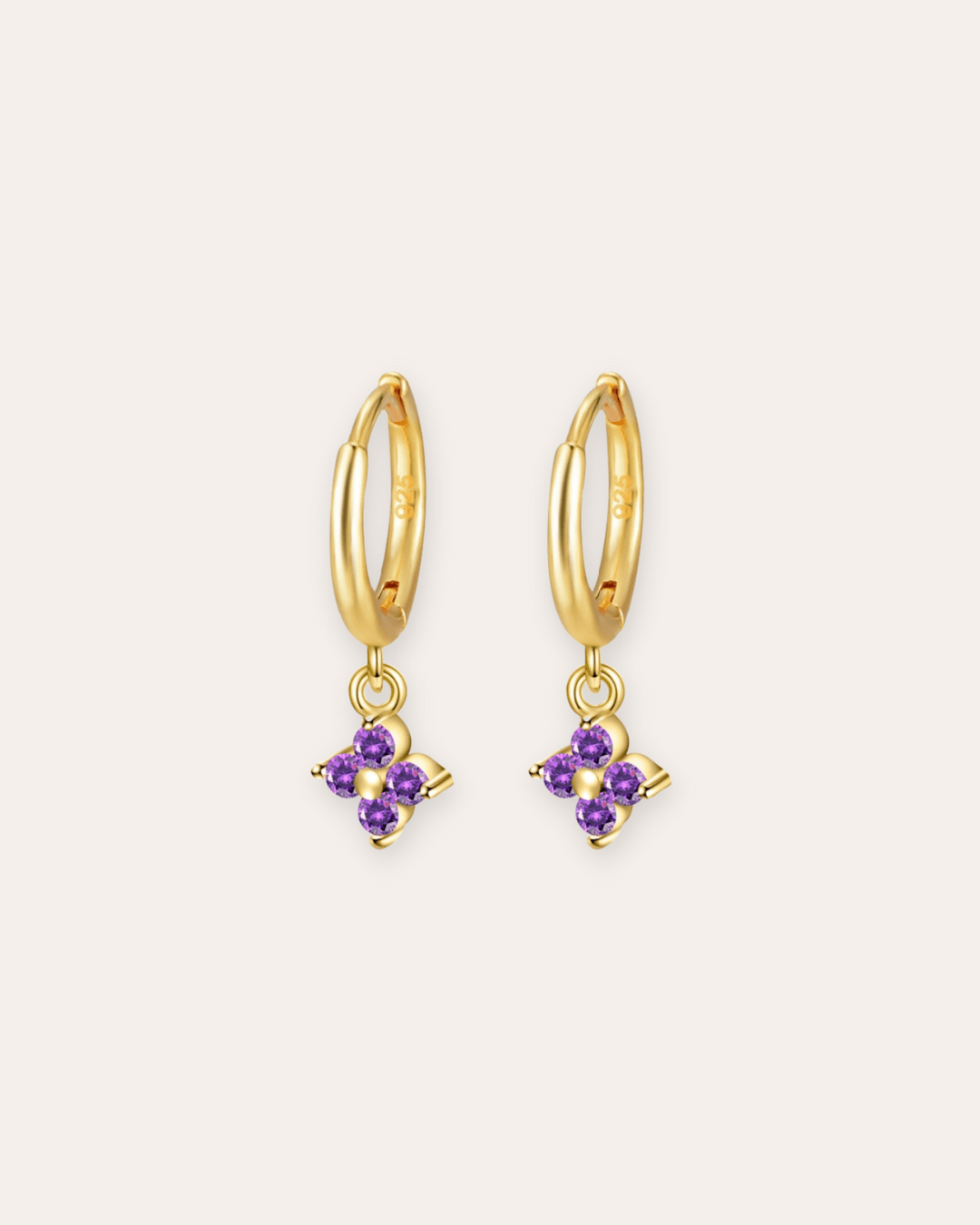 PENDIENTESheylovePendientes mini hoops square | heylove