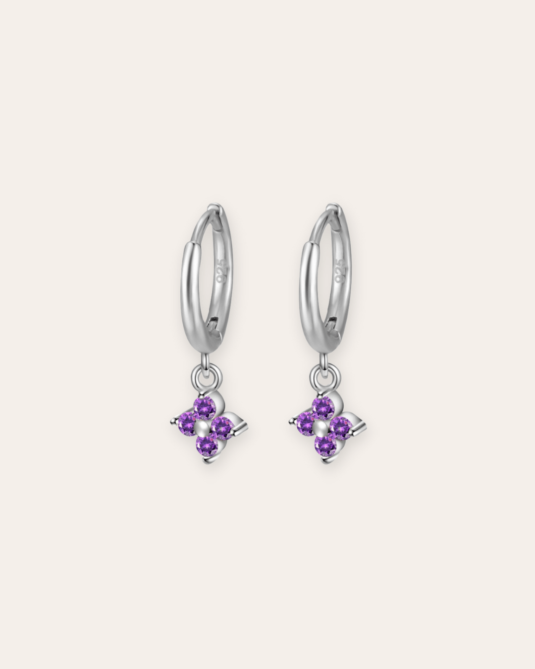 PENDIENTESheylovePendientes mini hoops square | heylove