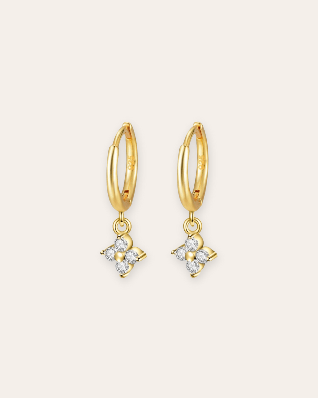 PENDIENTESheylovePendientes mini hoops square | heylove