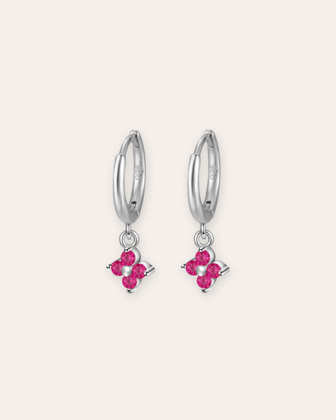 PENDIENTESheylovePendientes mini hoops square | heylove