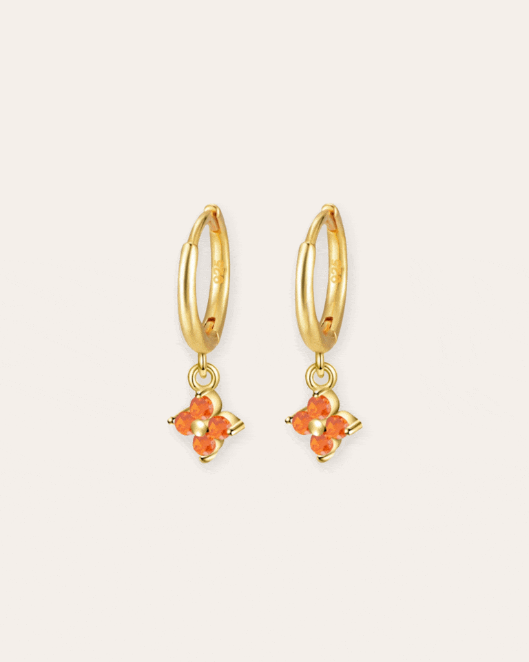 PENDIENTESheylovePendientes mini hoops square | heylove