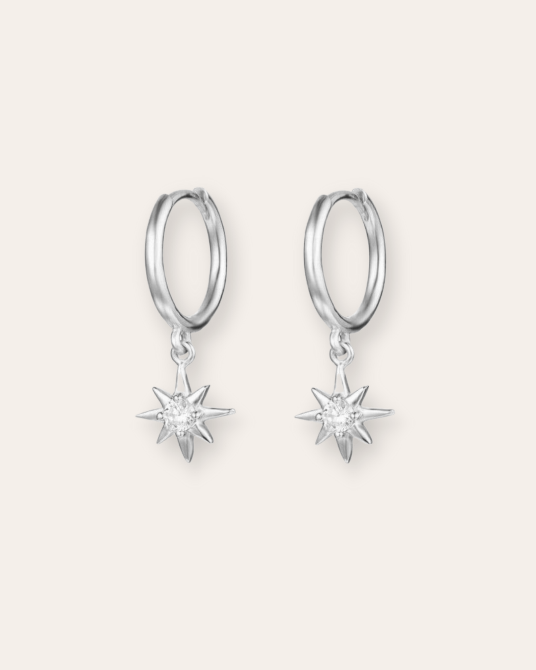 PENDIENTESheylovePendientes mini hoops star | heylove