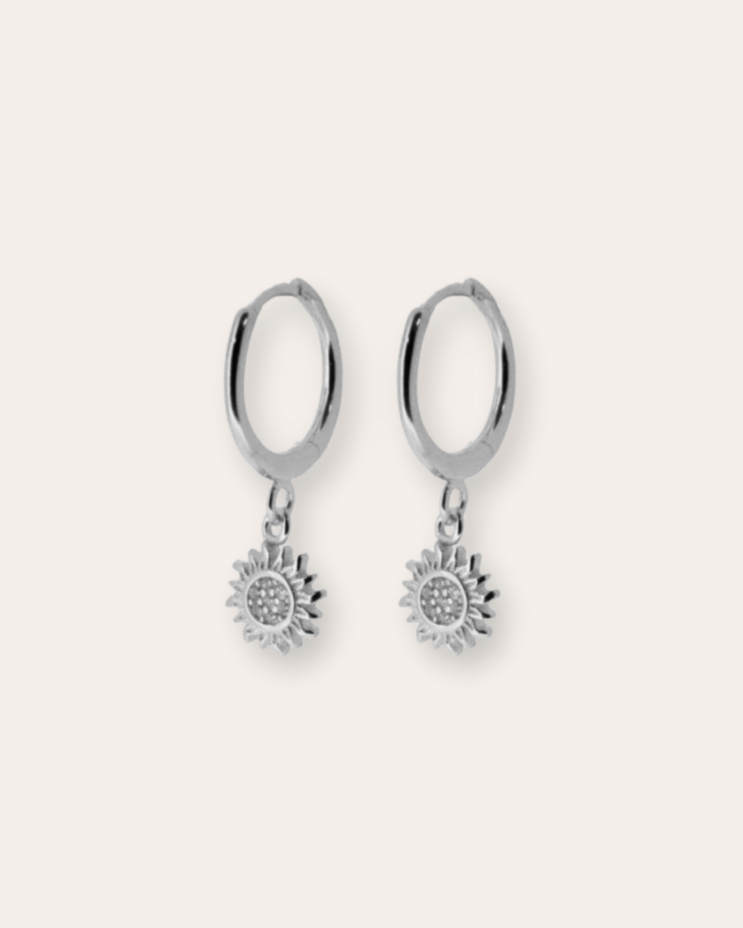 PENDIENTESheylovePendientes mini hoops sun | heylove