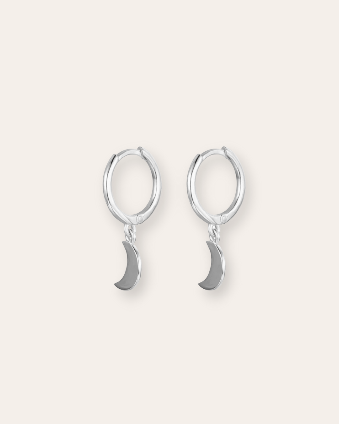 PENDIENTESheylovePendientes mini luna hoops | heylove