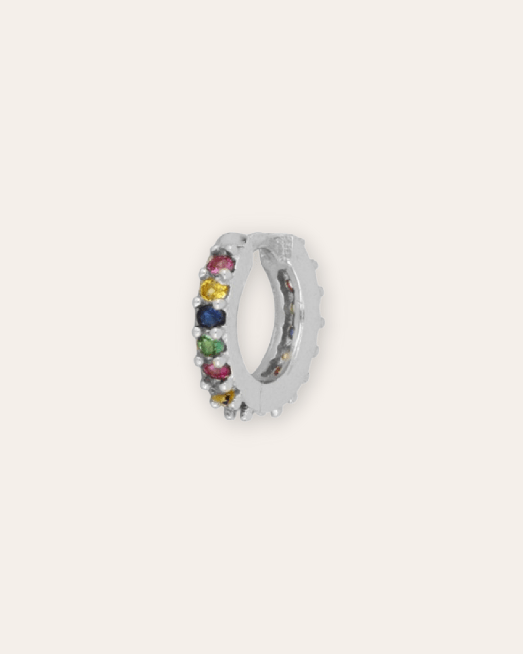 PENDIENTESheylovePendientes mini rainbow CZ hoops | heylove