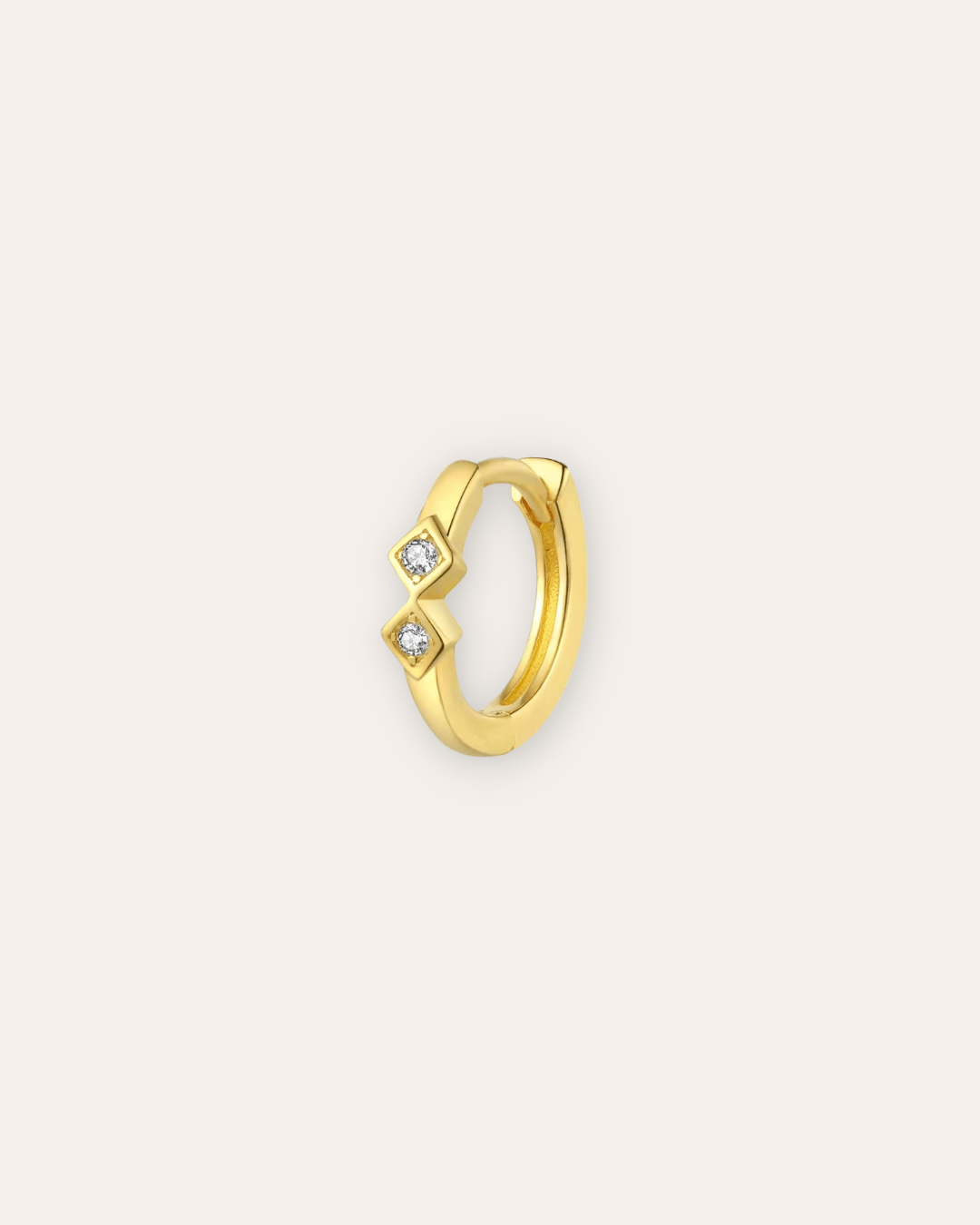 PENDIENTESheylovePendientes mini rombos hoops | heylove