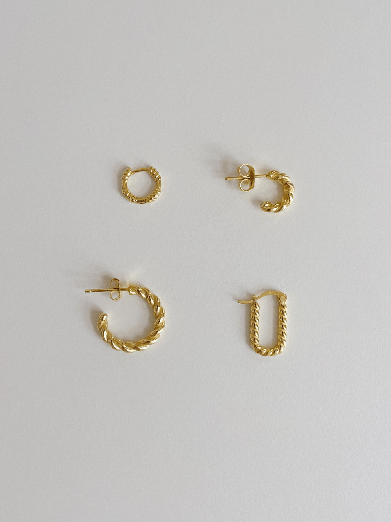 PENDIENTESheylovePendiente rope hoops 10 mm | heylove