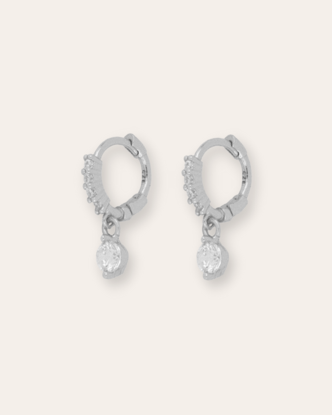 PENDIENTESheylovePendientes one mini CZ hoops | heylove