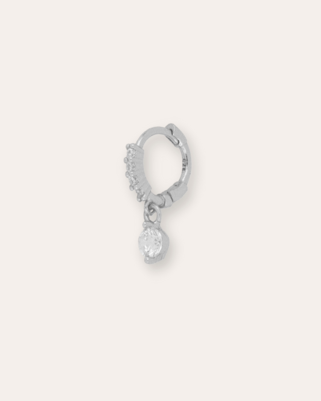 PENDIENTESheylovePendientes one mini CZ hoops | heylove